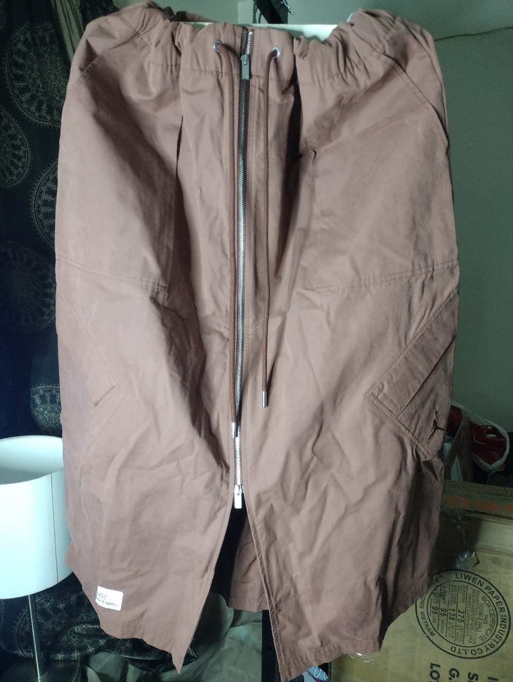 NWT Jordan Dusty Rose Maxi Skirt - Elastic Waist - Picture 5 of 6